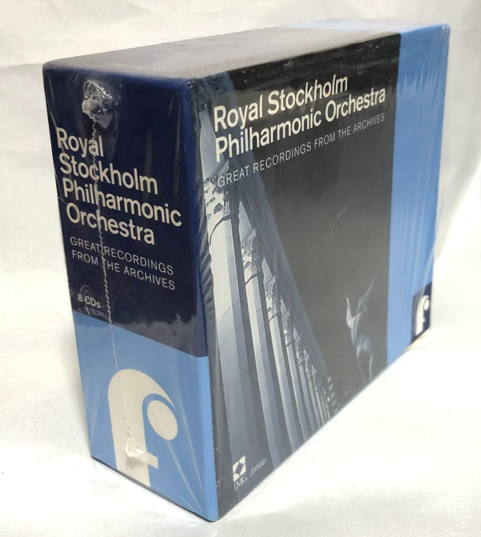 【自主制作盤】8CD-BOX ロイヤル・ストックホルム・フィル創立100周年記念