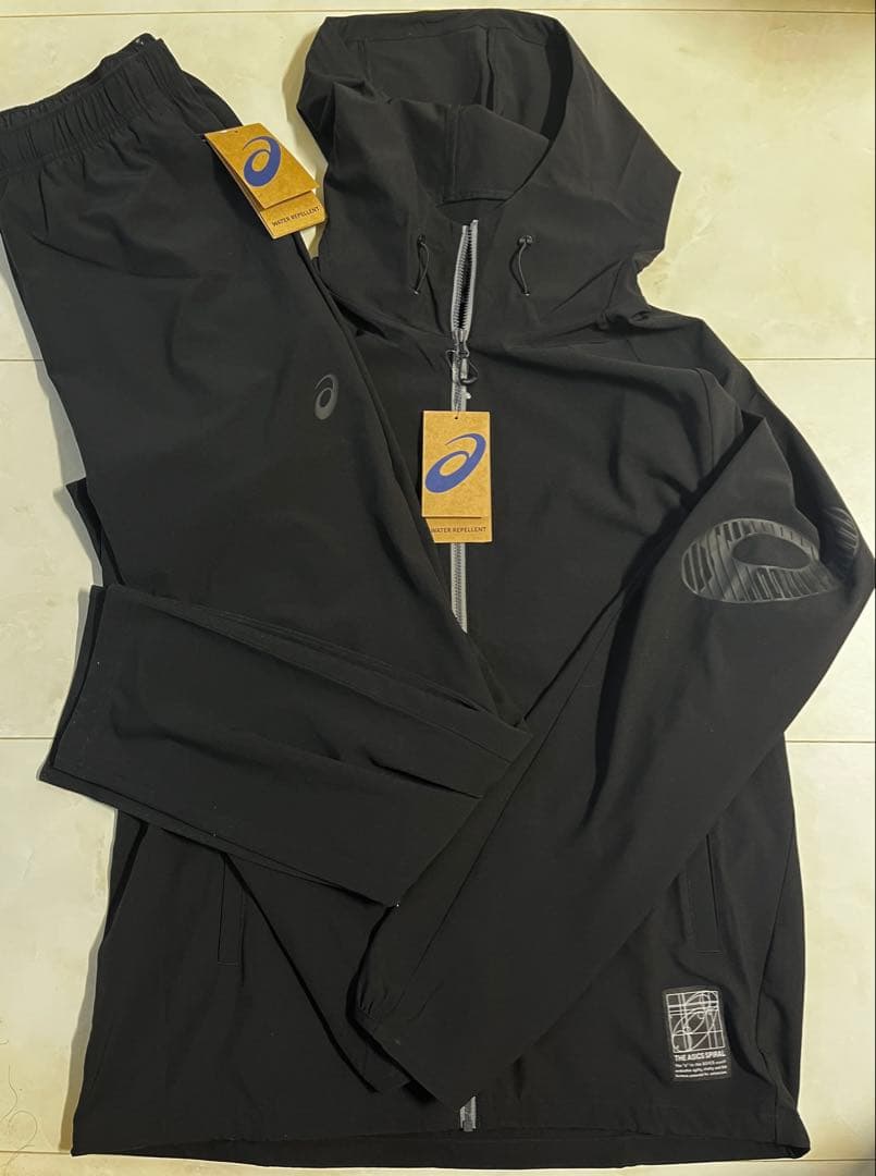 M*i様 【新品未使用】ASICS/ストレッチウーブン セットアップ /ブラック