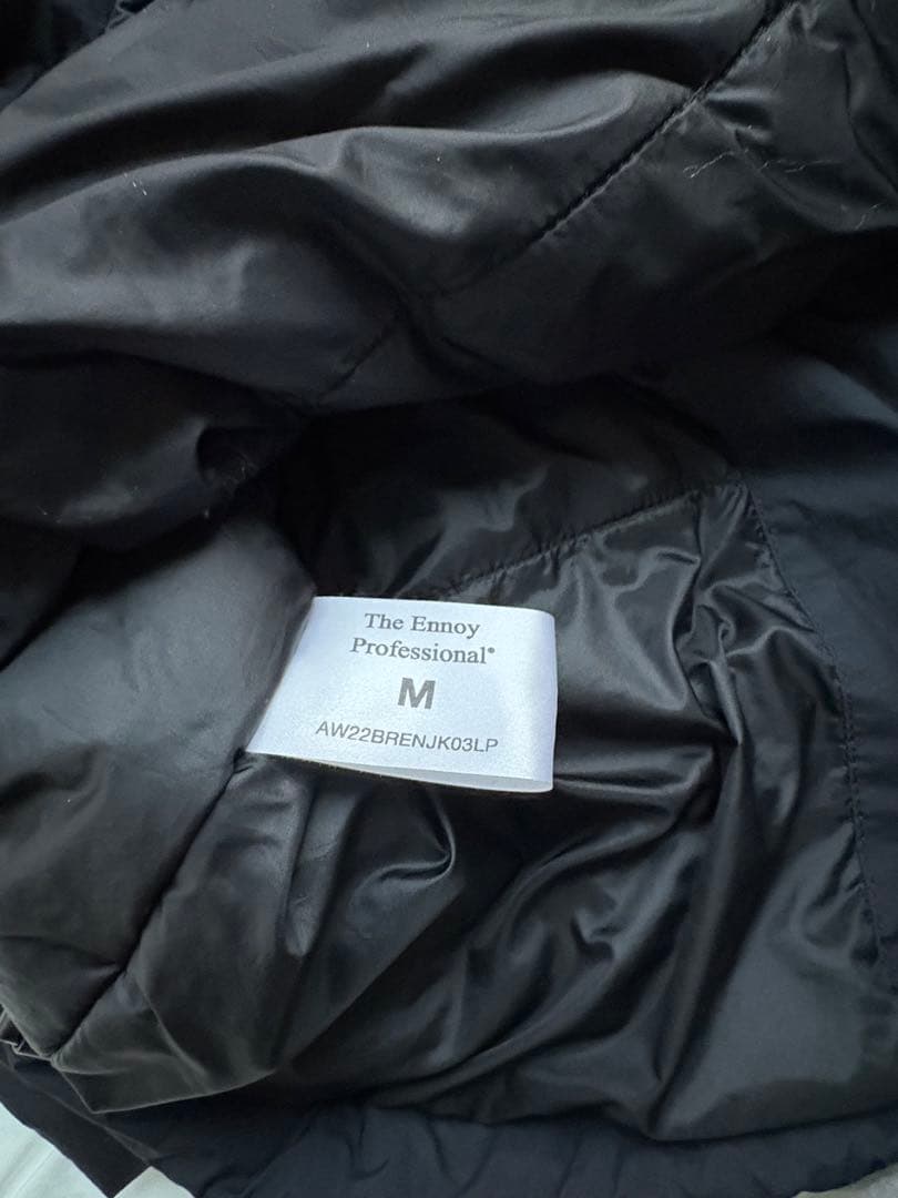 ennoy スタイリスト私物 NYLON PADDED JACKET+PANTS