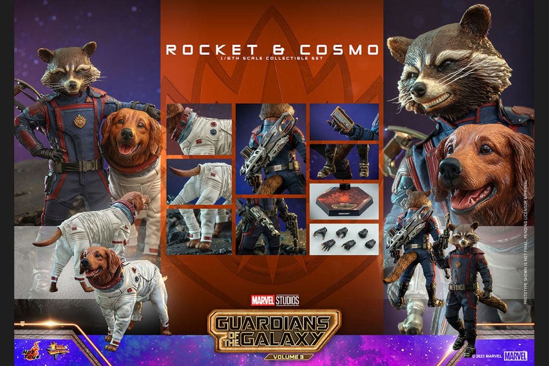 ムービー・マスターピースガーディアンズ・オブ・ギャラクシー：３ロケット＆コスモ