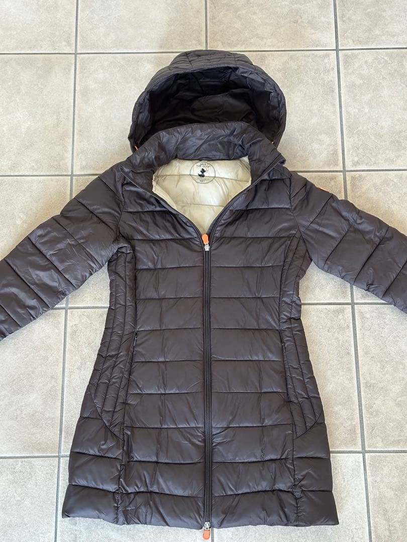 【美品】 SAVE THE DUCK フード付きダウンジャケット サイズ1