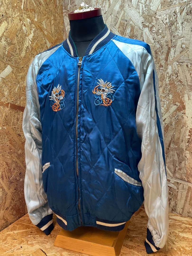 ウエアハウス リバーシブル スーベニア スカジャン ハワイマップ×龍 42