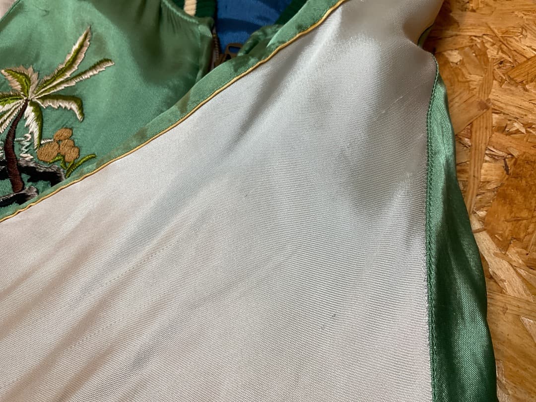 ウエアハウス リバーシブル スーベニア スカジャン ハワイマップ×龍 42