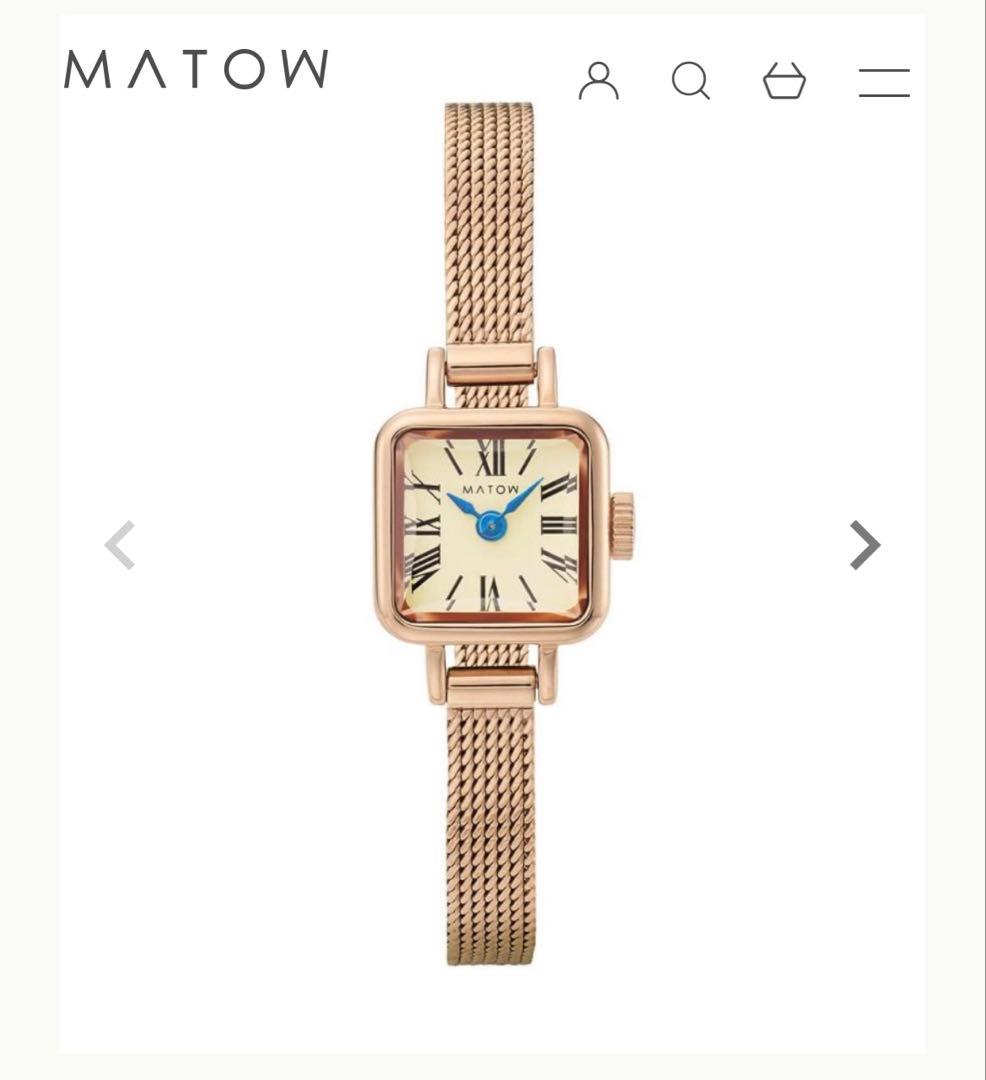 MATOW TSUKI MINI SQUARE ローズゴールド