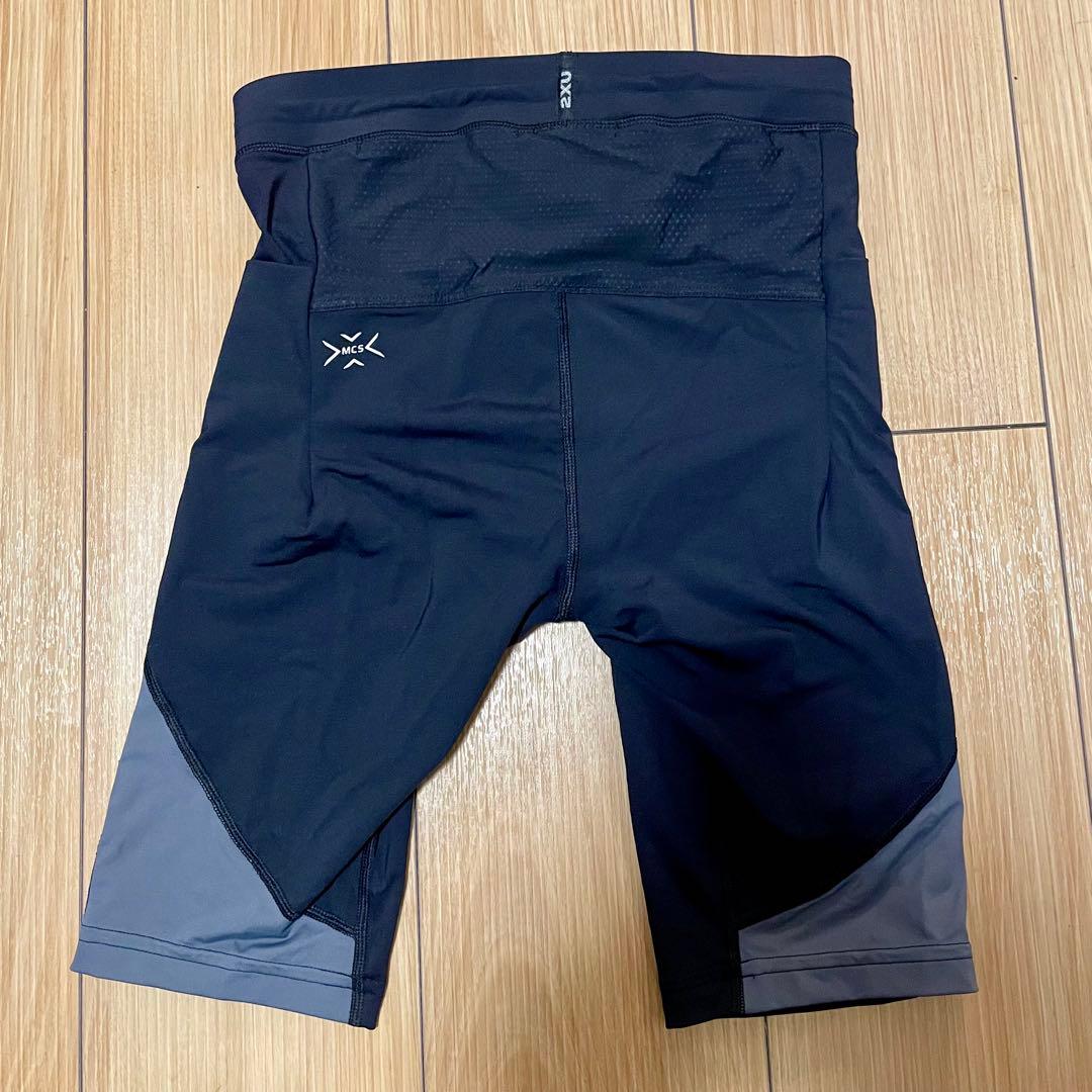2XU ハーフタイツ MA7050B ツータイムズユー