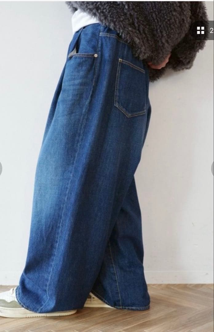 ジャーナルスタンダードラックス　デニムコラパンツ