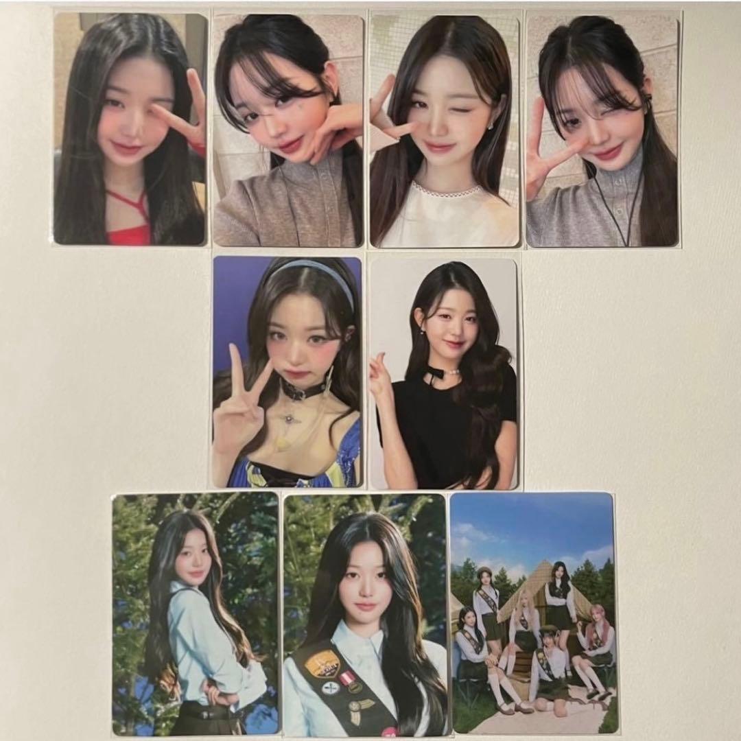 IVE ウォニョン SCOUT ファンコン 会場 トレカ 9枚