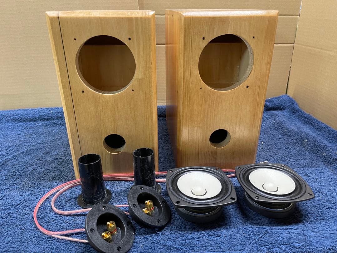 fostex 103NV2 バスレフバックロード　自作スピーカー