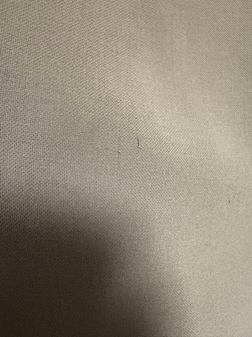 ISSEY MIYAKE オリーブ色ノースリーブワンピース