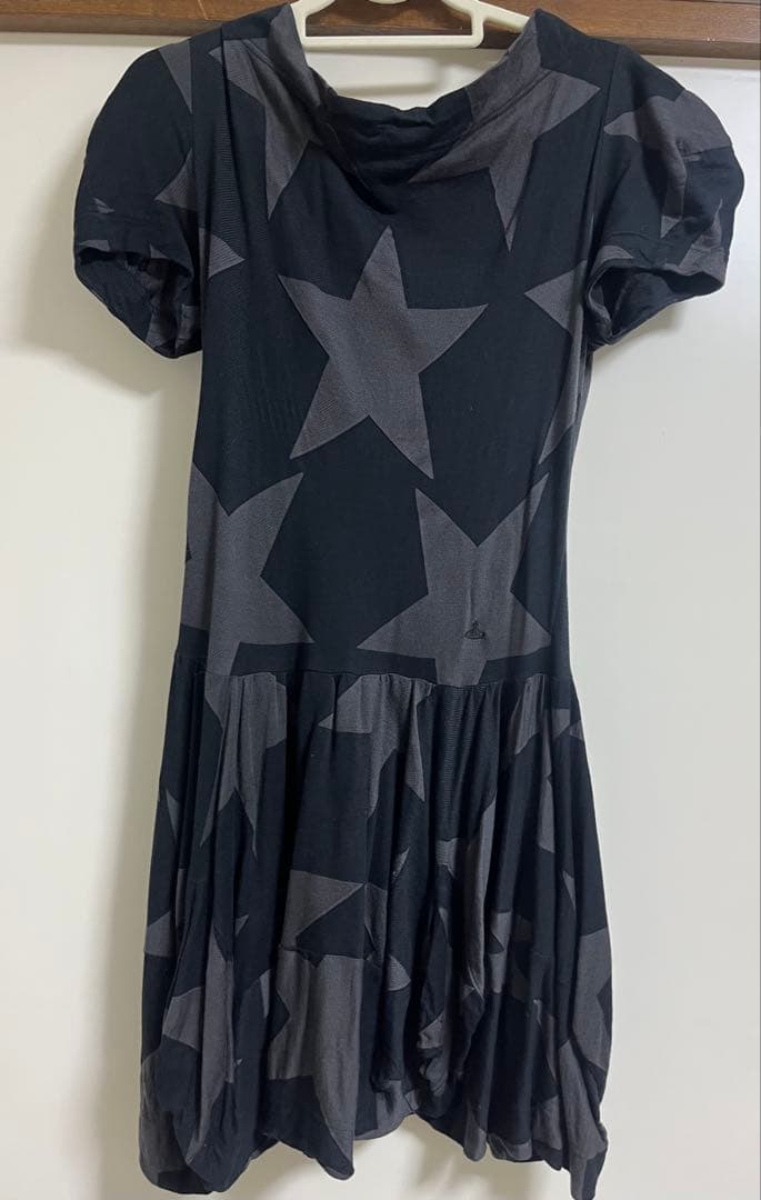 ヴィヴィアンウェストウッド　レットレベル　星柄ワンピース