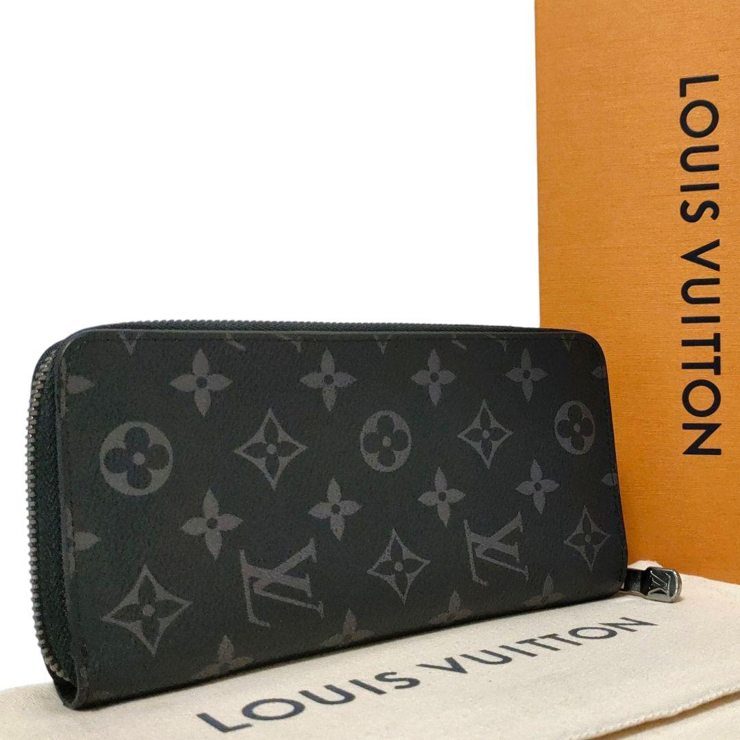 ＊極美品　ルイヴィトン　エクリプス　ヴェルティカル　長財布　ノワール　IC搭載