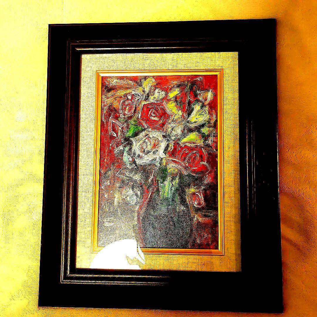 花瓶の花　大澤扶二子　証明書付