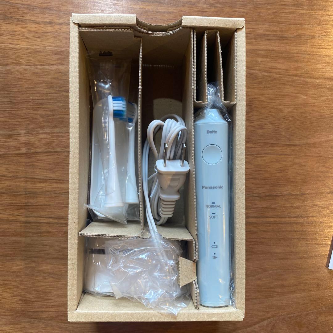 Panasonic 音波電動歯ブラシ ドルツ EW-DL36-A（青）