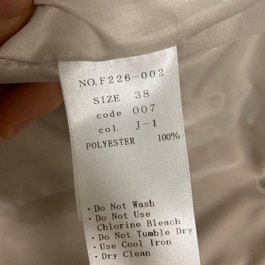 【専用】ファーポケット付き　ダウンコート