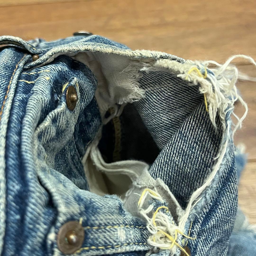 ヴィンテージオリジナル　リーバイス501BIGE カットオフ　60’s