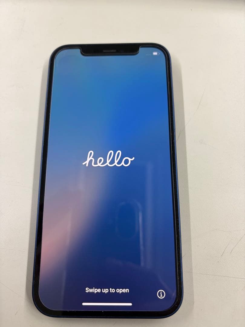 Apple iPhone 12 青色 本体