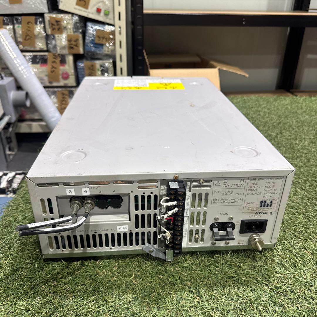 中古 Kaijo 68101 超音波発電機 600W 950KHz
