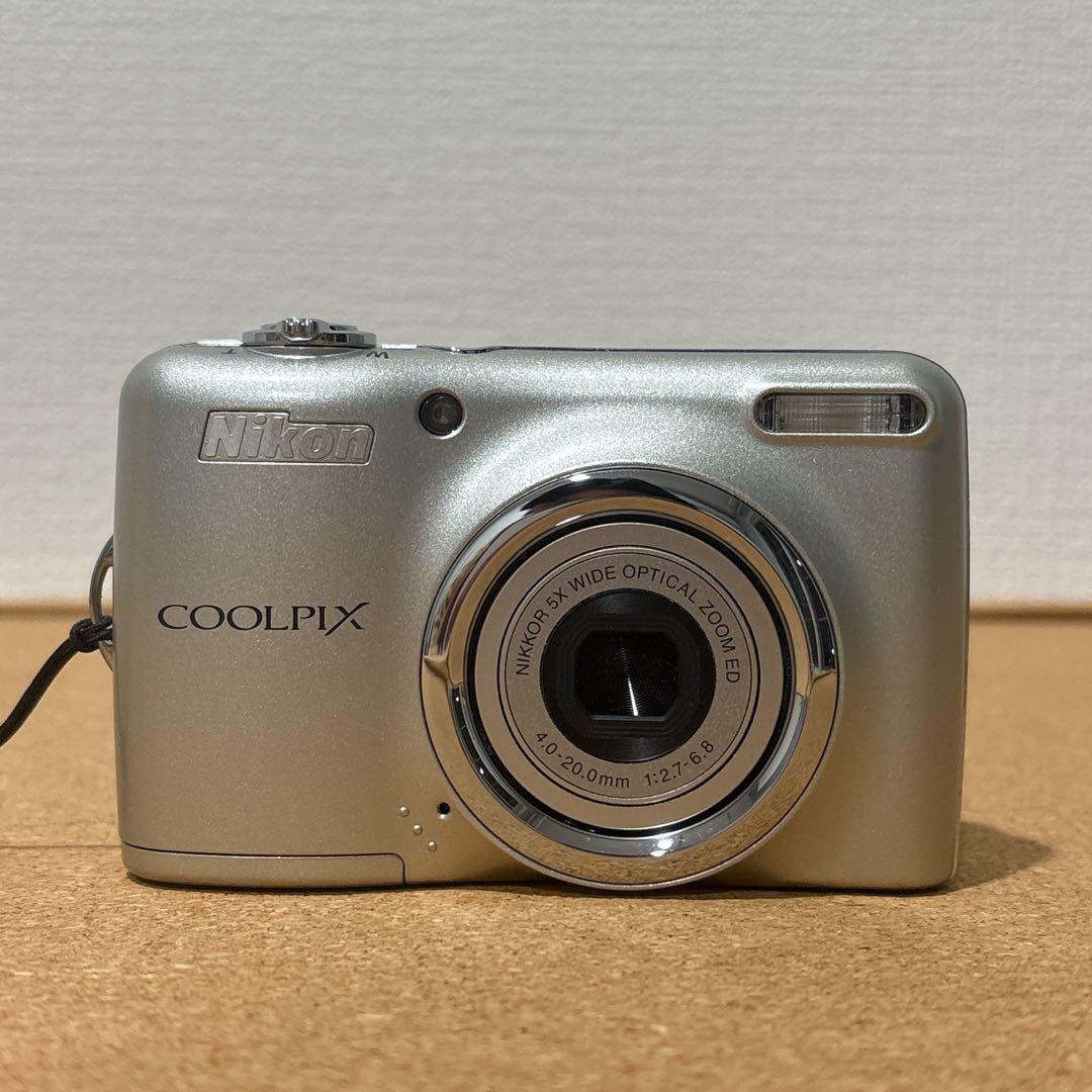 実写美⭕️美品【動作確認済】Nikon COOLPIX L23 シルバー