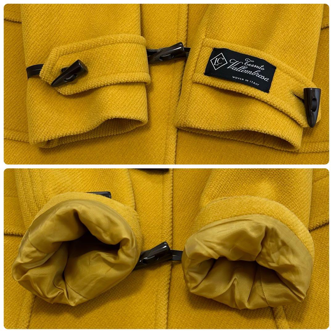 極美品✨ビューティーユース ユナイテッドアローズ ダッフルコート イエロー L