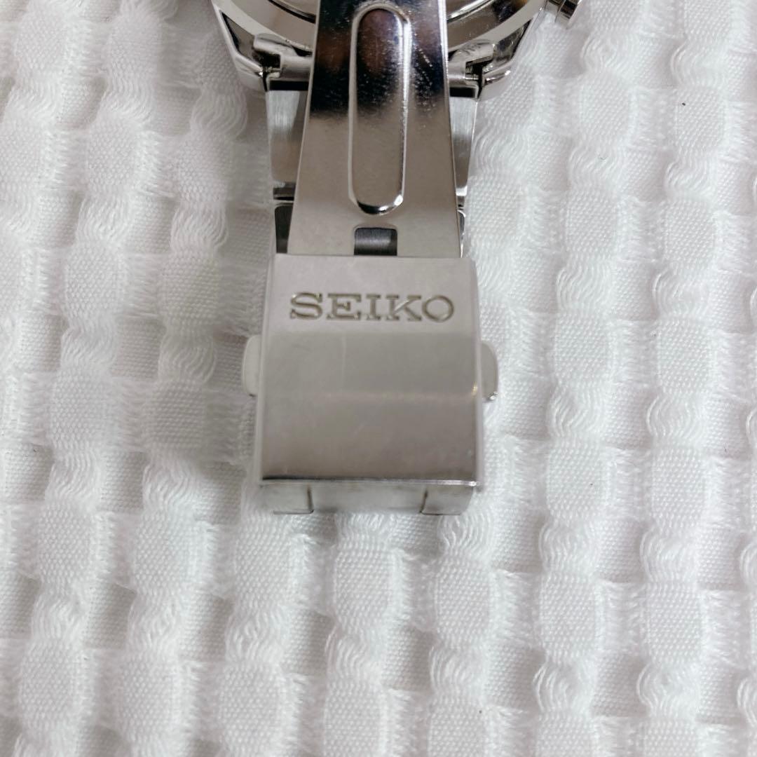 【ヨホホホ!! 】SEICO8T67腕時計クロノグラフ アイスブルー