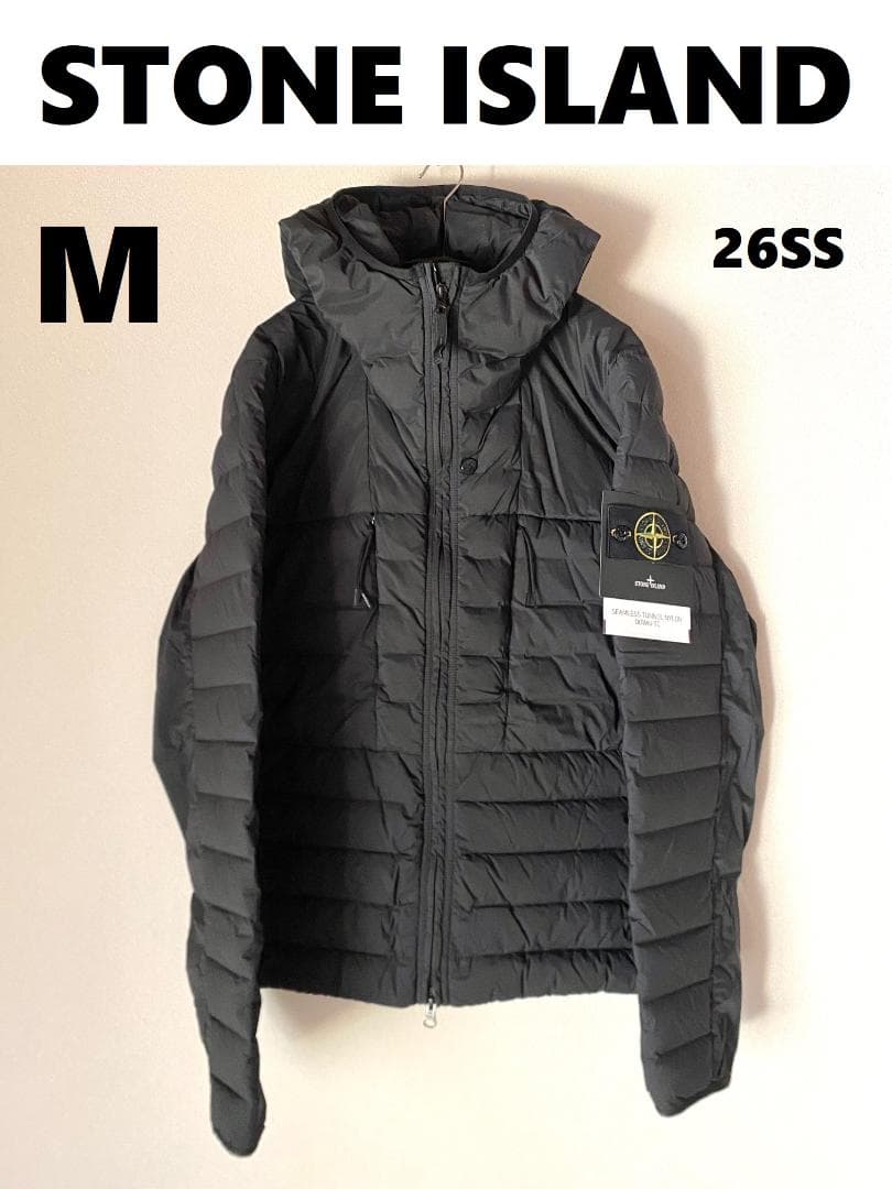 26SS【新品】STONE  ワッペンパッチ ダウンジャケット M
