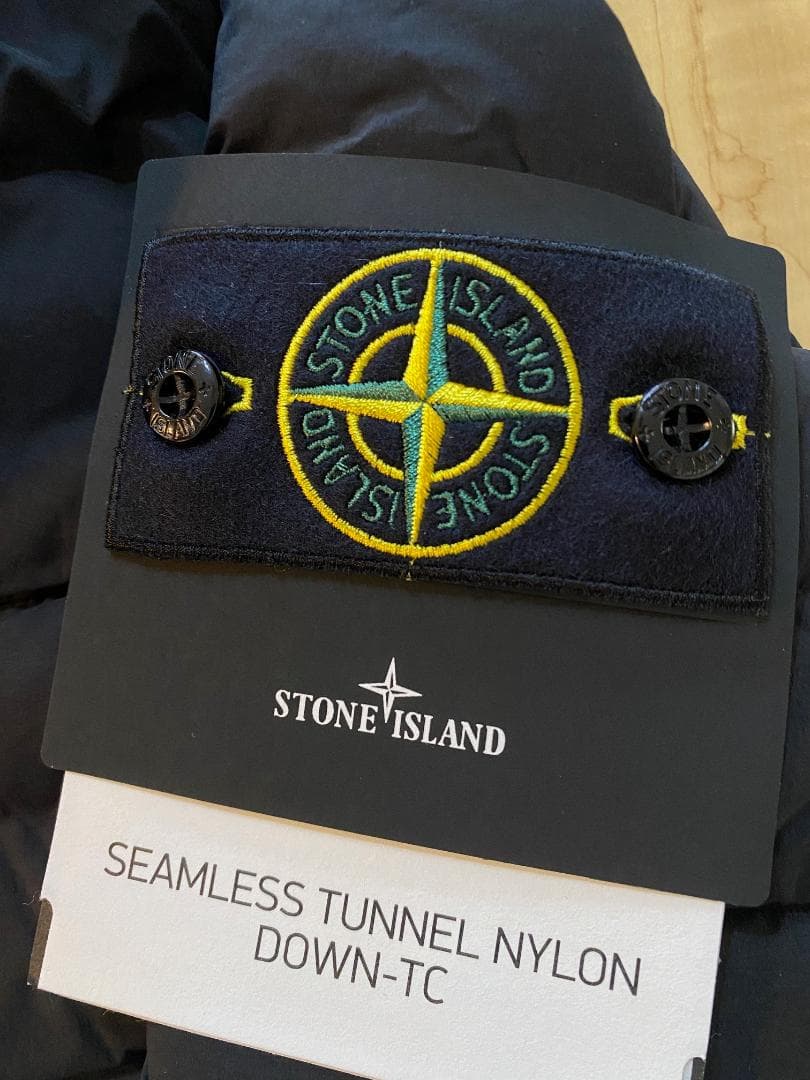 26SS【新品】STONE  ワッペンパッチ ダウンジャケット M