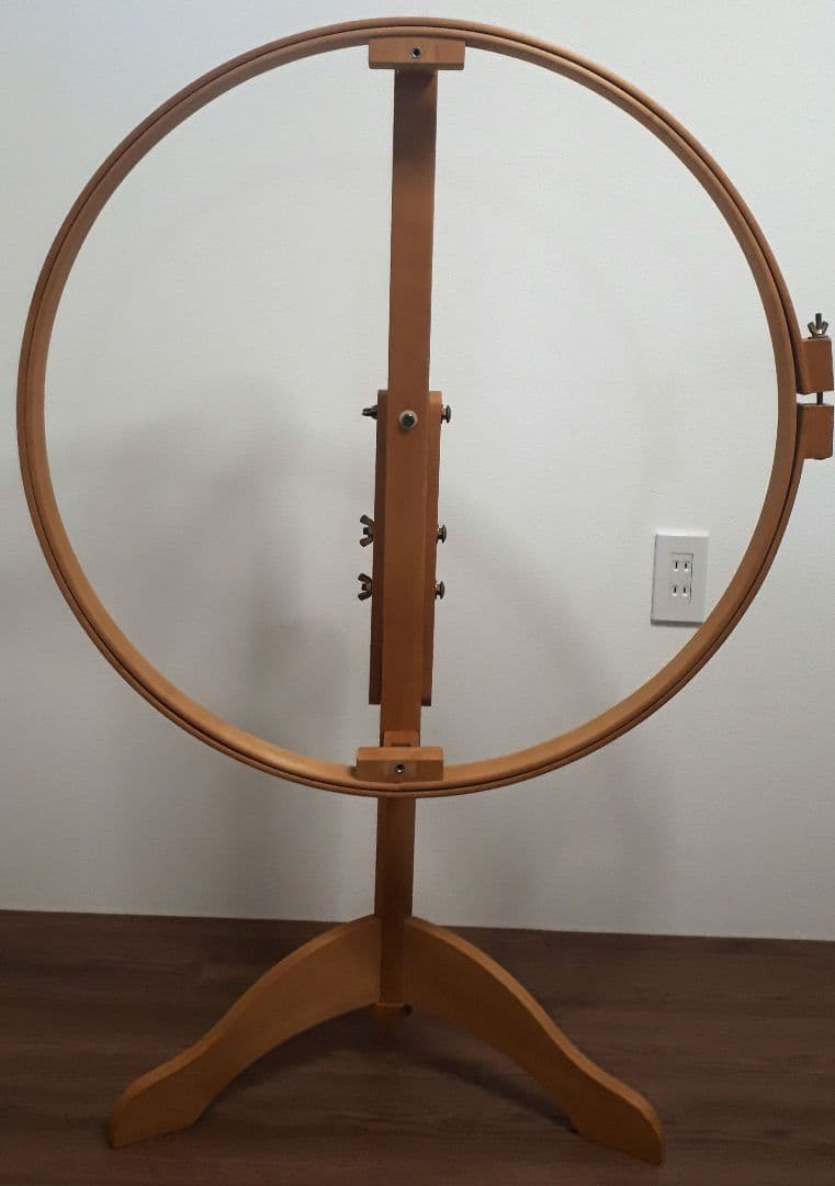 大型 75㎝ キルトフープスタンド 刺繡 手芸 ハンドメイド パッチワーク