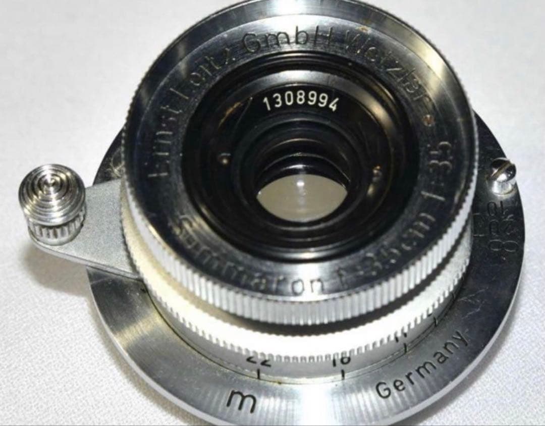 【UNフード.フィルター付】 Leica summaron 35mm f3.5