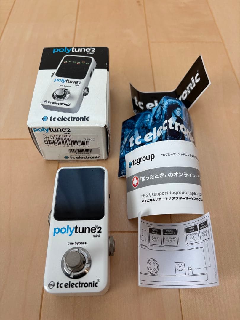ギター tc electronic polytune2 mini