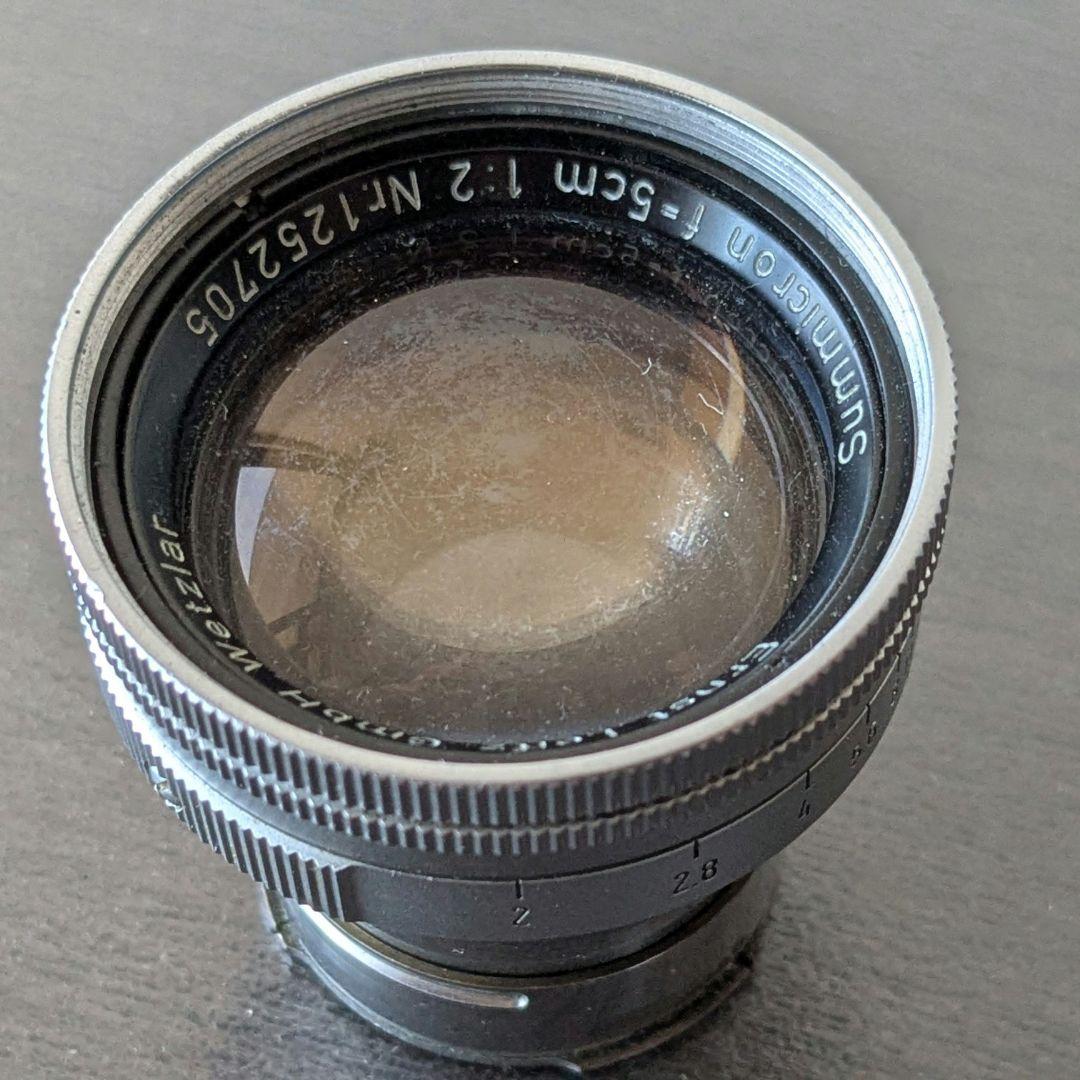 d*9様 Ernst Leitz Summicron 50mm f/2 レンズ