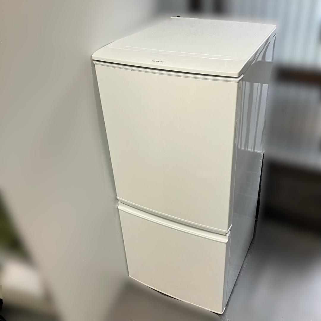 【福岡市 限定】SHARP 137㍑ 冷凍冷蔵庫 状態〇 配送設置無料♬