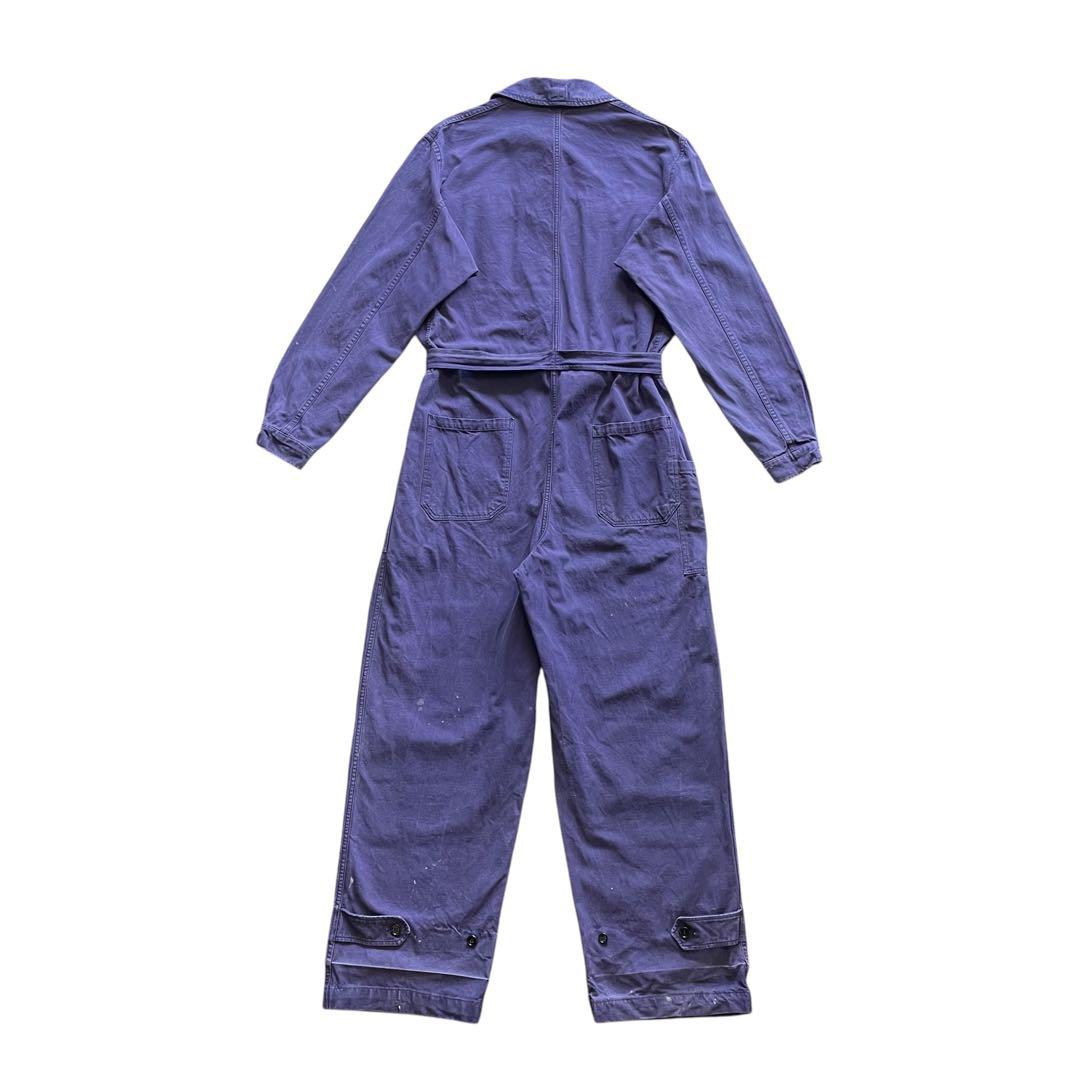 ~60s ヴィンテージ フランス軍 オールインワン つなぎ ミリタリー 古着