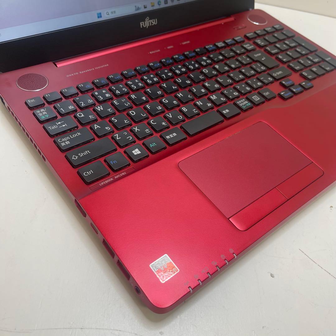 #409 富士通 Lifebook AH53/B2 i7-7700HQ 8GB