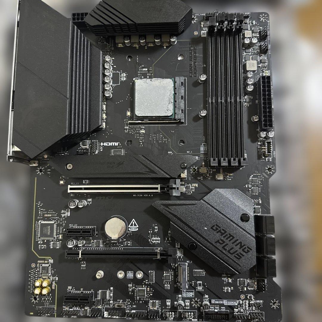 MSI B550 GAMING PLUS マザボ　Ryzen5 5500CPU付