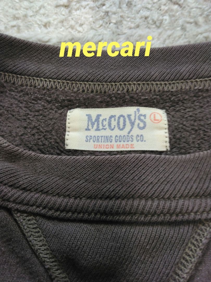 REAL McCOY'S リアルマッコイズ　ミリタリー スウェット　L