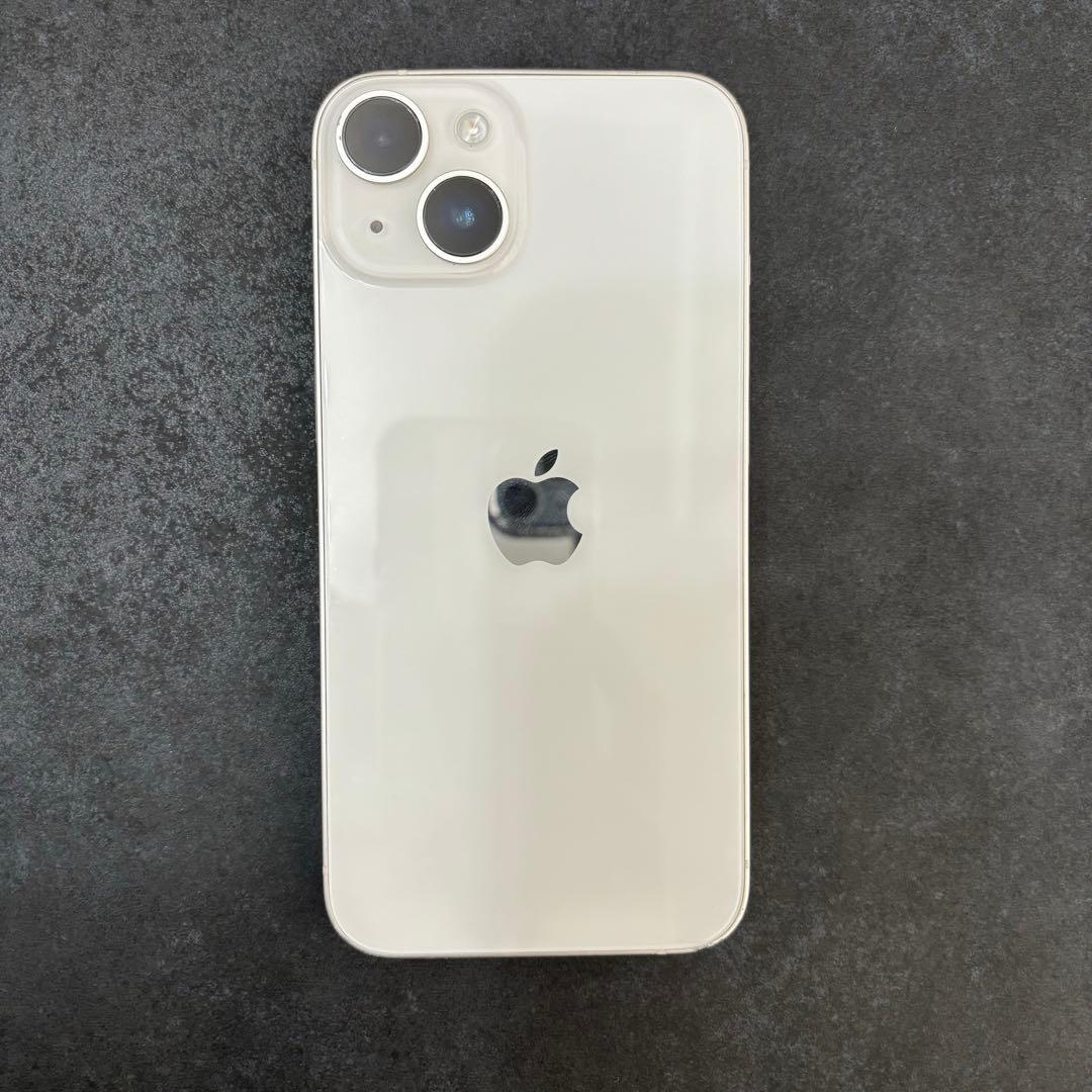 【美品】iPhone 14 128GB ホワイト 箱・付属品あり