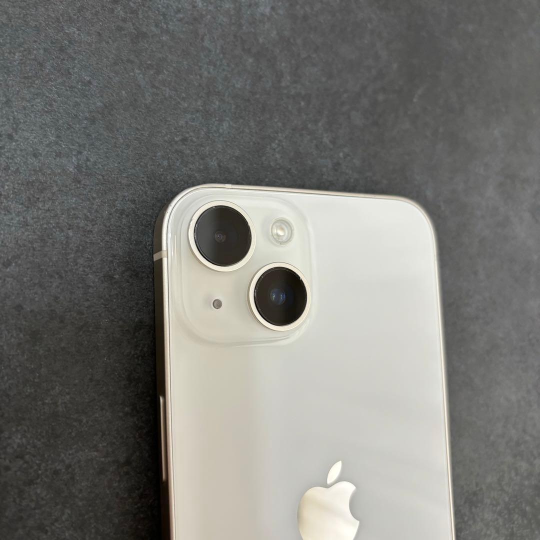 【美品】iPhone 14 128GB ホワイト 箱・付属品あり