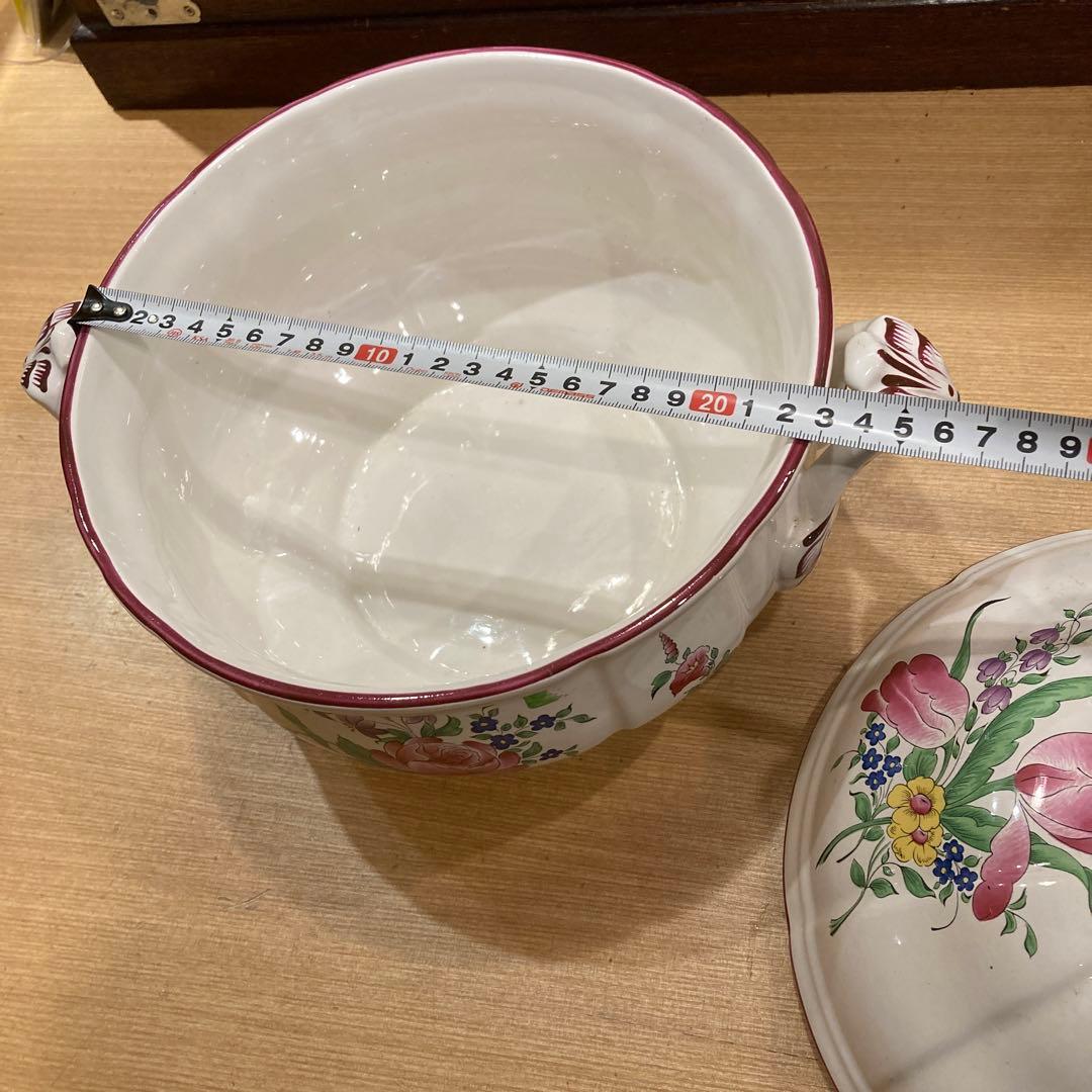 フランスアンティーク　リュネヴィル　スープストック