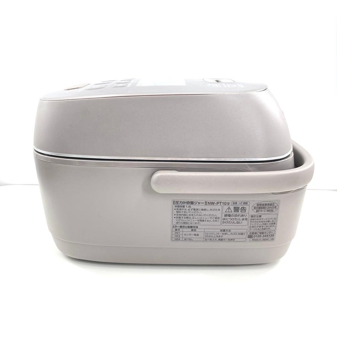象印 炎舞炊き NW-PT10 2022年製 IH炊飯器 5.5合炊き