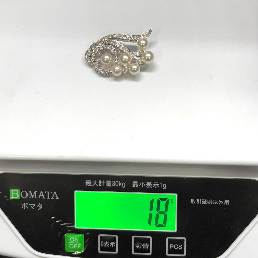 TASAKI ダイヤモンド ブローチ 2.42ct pt900 プラチナ
