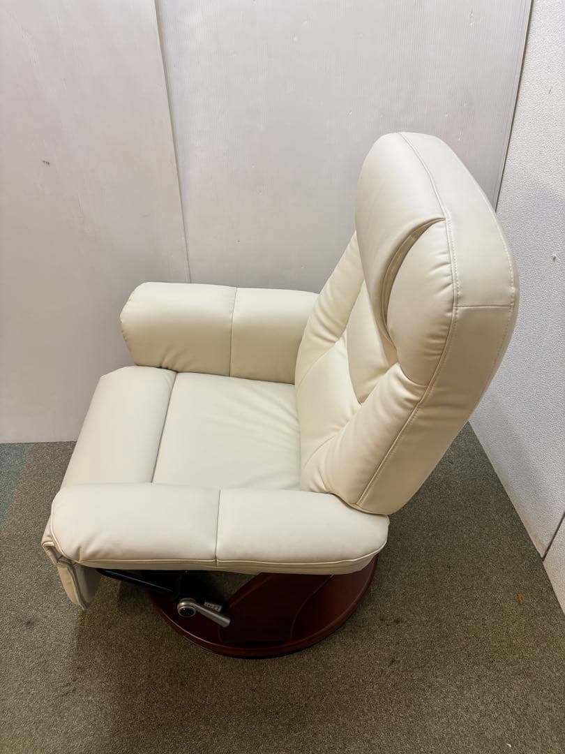 【美品】① タマリビング　ニース　回転式リクライニング　パーソナルチェア