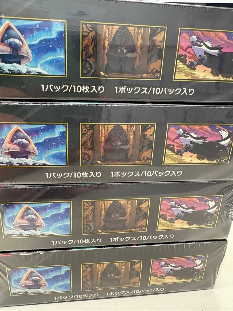 【新品未開封】ポケモンカードMEGAドリームex 4Box 未開封