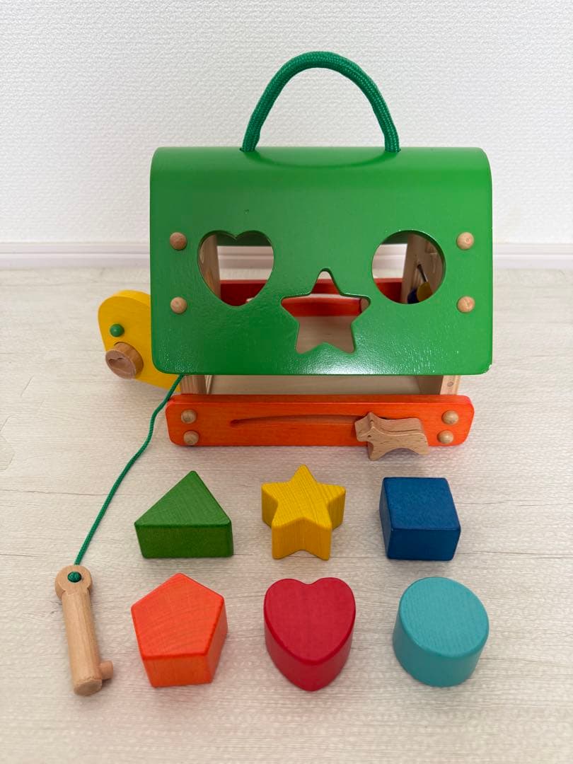 知育玩具　スロープトイ　遊びのおうち　森のささやき　モンテッソーリ　つみき