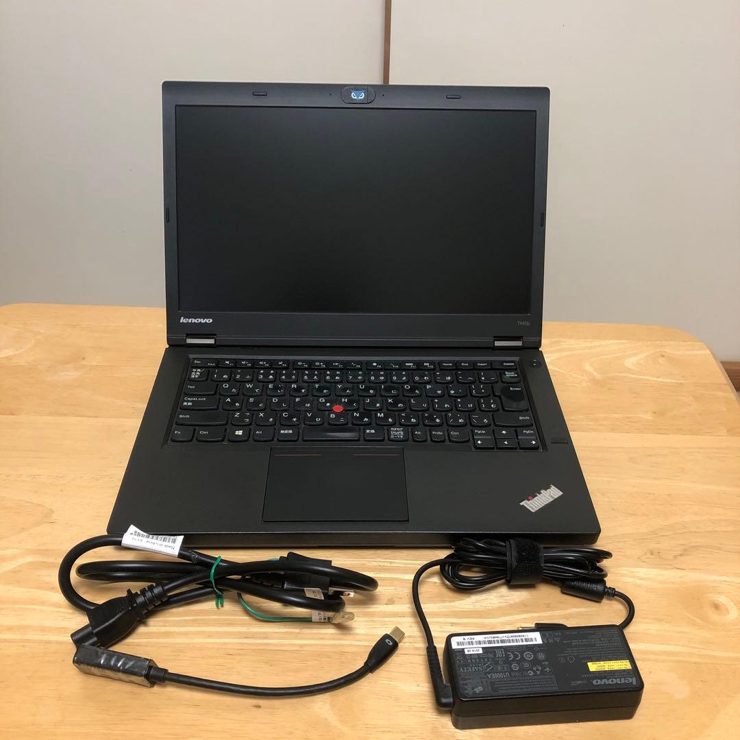 【動作品】【難あり】Lenovo ThinkPad T440p ノートパソコン