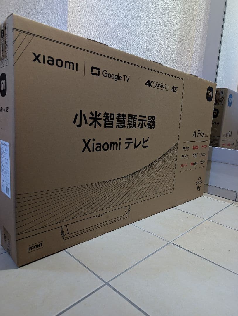 新品、未開封　Xiaomi TV A Pro 43インチ