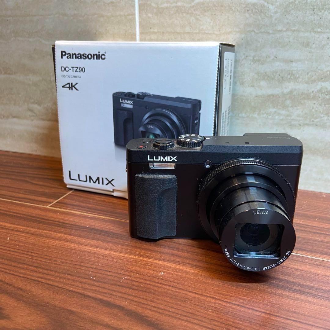 Panasonic LUMIX DC-TZ90 デジカメ ほぼ新品 3359