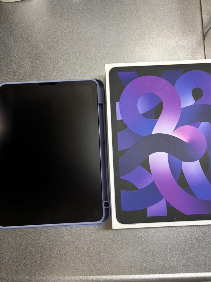 【極美品】 iPad Air第5世代Wi-Fiモデル64GBパープル