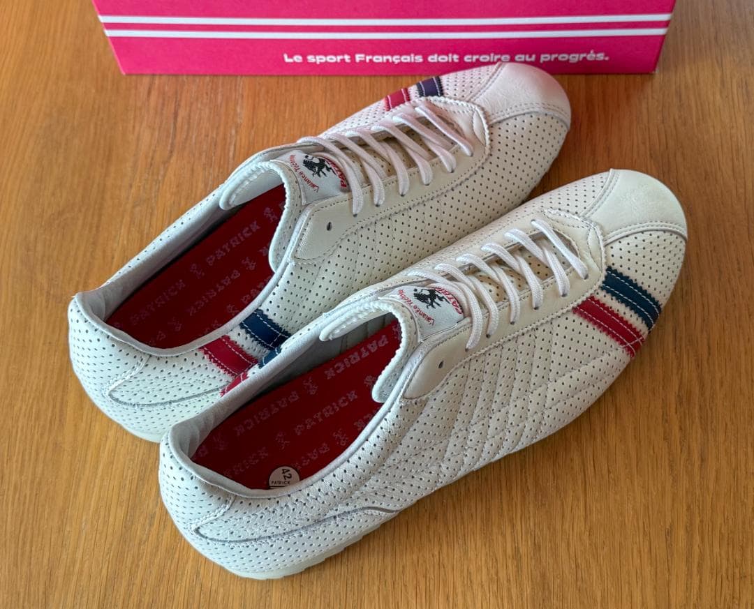 PATRICK P.SULLY-L パトリック パンチング シュリー 本革 42