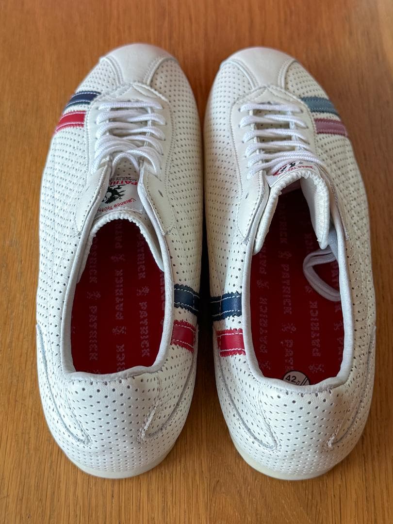 PATRICK P.SULLY-L パトリック パンチング シュリー 本革 42