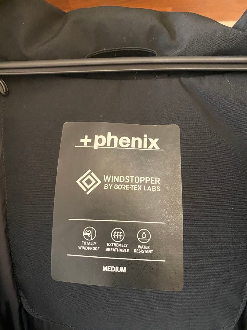 H*e様 +phenix GORE-TEX WINDSTOPPER M 着用5回